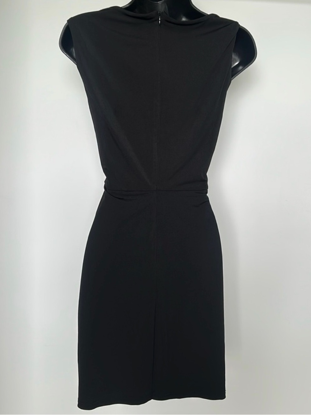 🆕 SAM EDELMAN Black Bodycon Mini Dress NWT Women’s size 8 Cocktail Party Chic - Picture 6 of 16